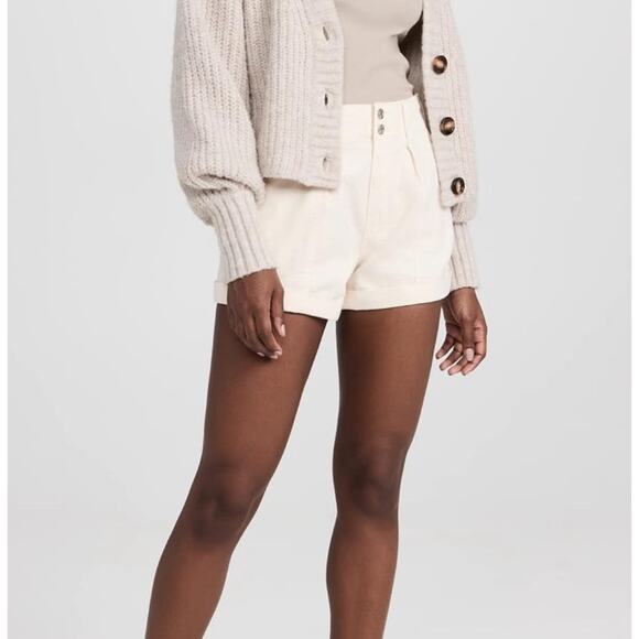 Paige Brooklyn Shorts with Cuffs in Quartz Sand Sz.32 NWT - Picture 5 of 9